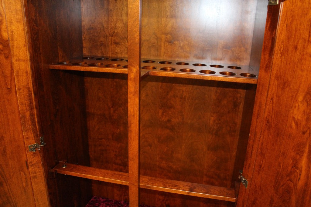 21 Gun Traditional Cabinet in Rustic Cherry