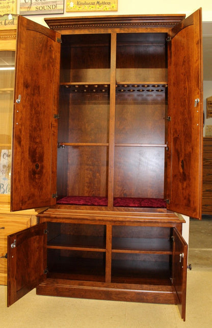 21 Gun Traditional Cabinet in Rustic Cherry
