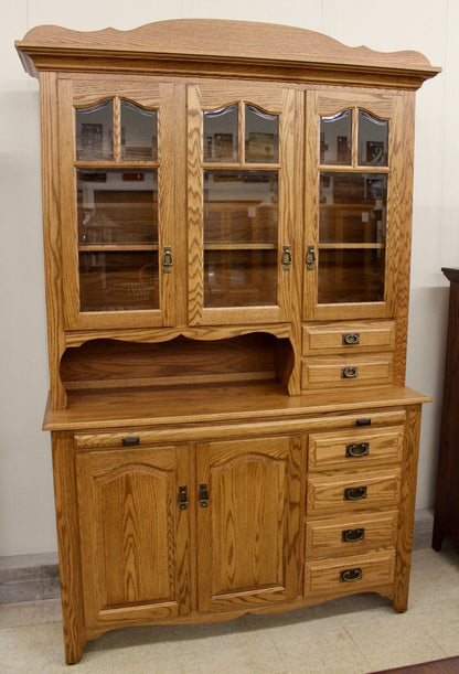 3-Door Hoosier Style Country Hutch