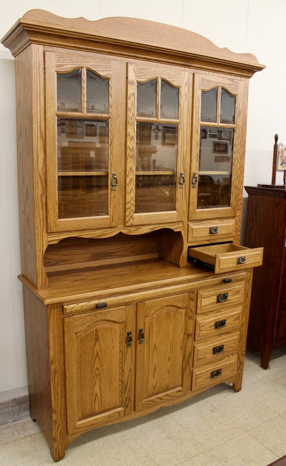 3-Door Hoosier Style Country Hutch
