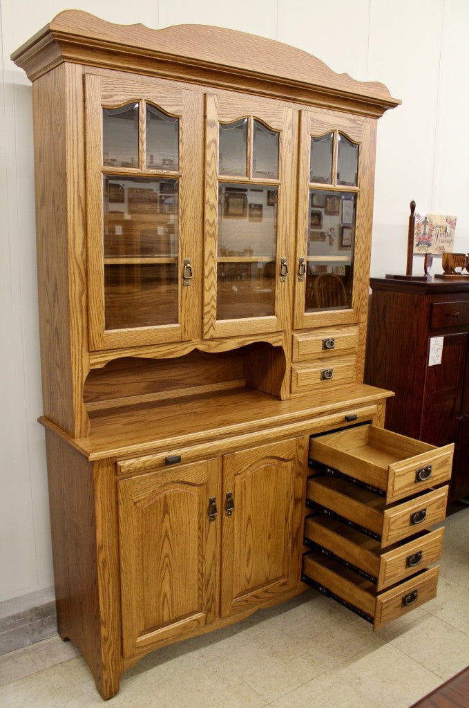 3-Door Hoosier Style Country Hutch
