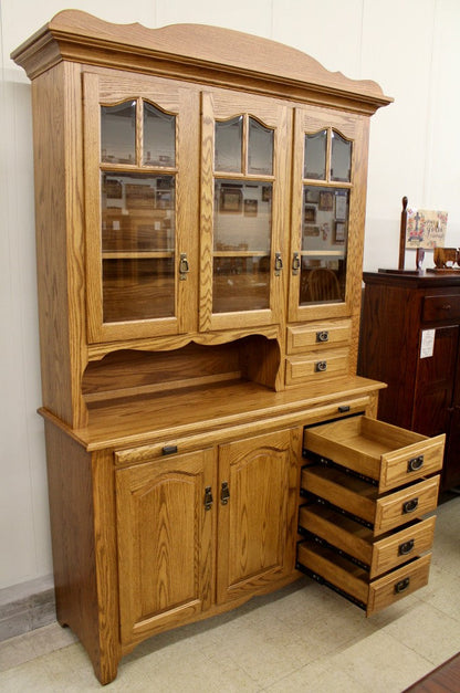 3-Door Hoosier Style Country Hutch