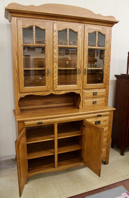 3-Door Hoosier Style Country Hutch