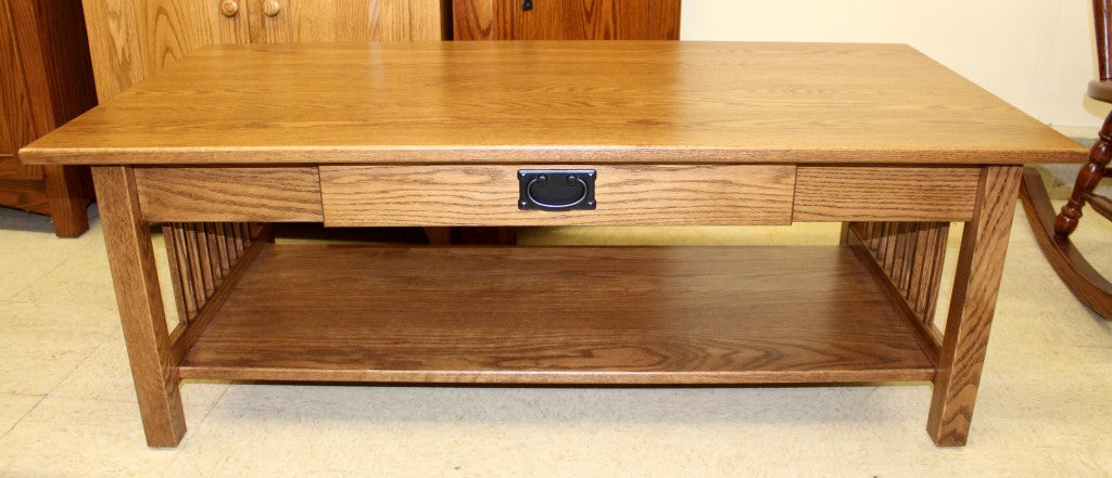 Mission Coffee Table w/ Drawer