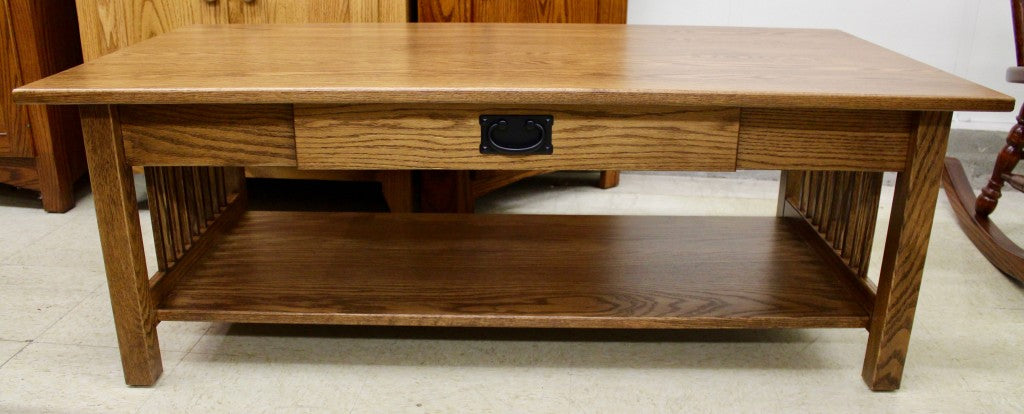 Mission Coffee Table w/ Drawer