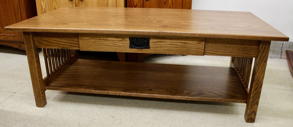 Mission Coffee Table w/ Drawer