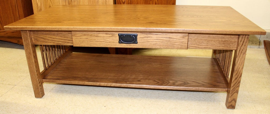 Mission Coffee Table w/ Drawer