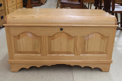Small Cathedral Raised Panel Blanket Chest