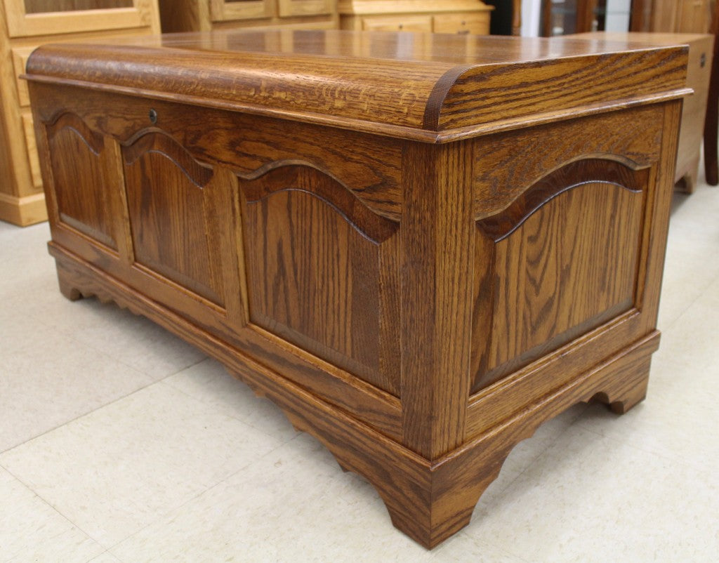 Cathedral Raised Panel Blanket Chest