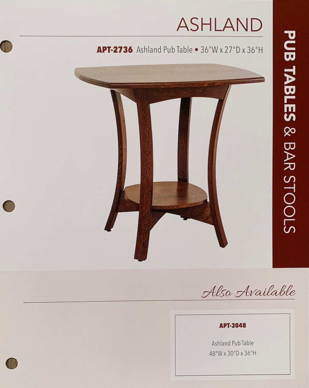 Ashland Gathering Table and Chair Set