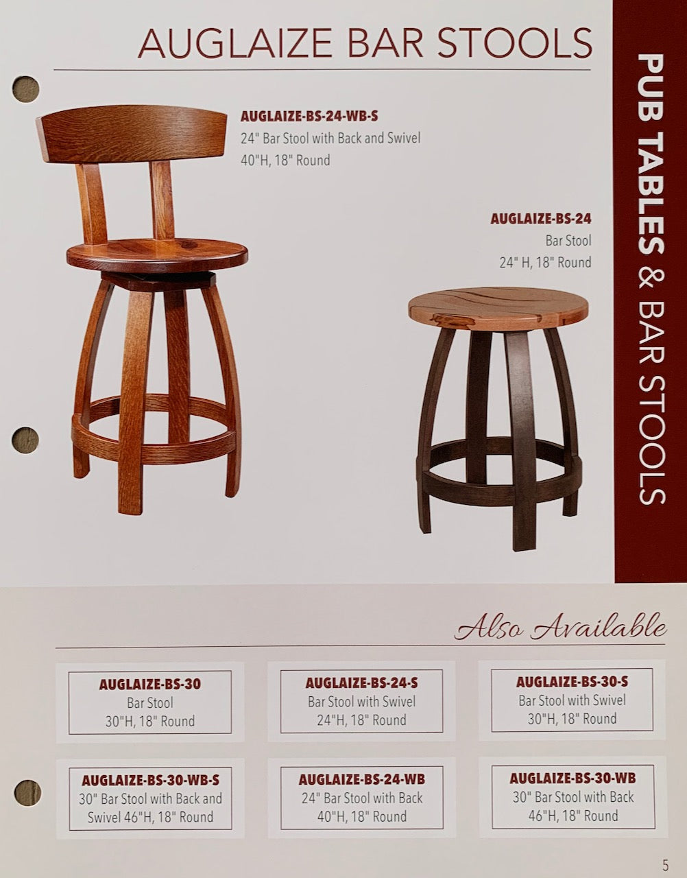 Auglaize Gathering Table and Chair Set