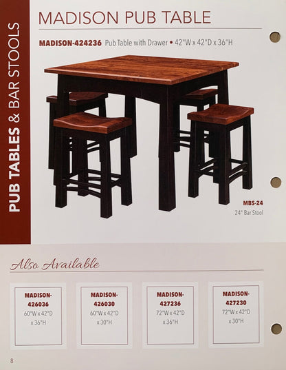 Madison Gathering Table and Chair Set