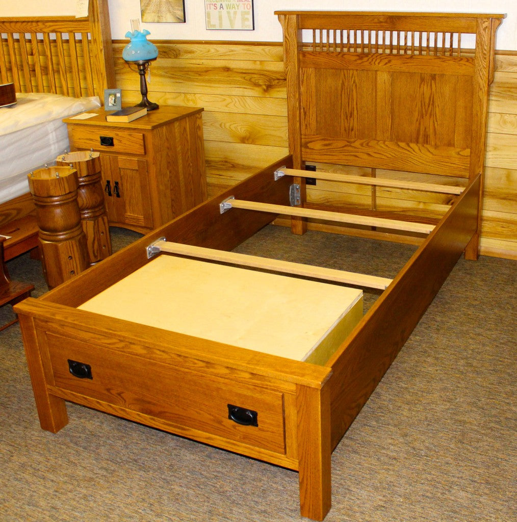 Deluxe Mission 1 Drawer Captain's Bed