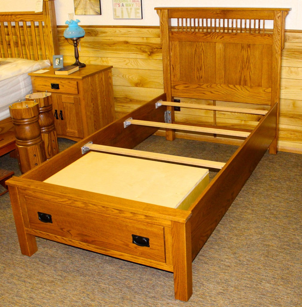 Deluxe Mission 1 Drawer Captain's Bed