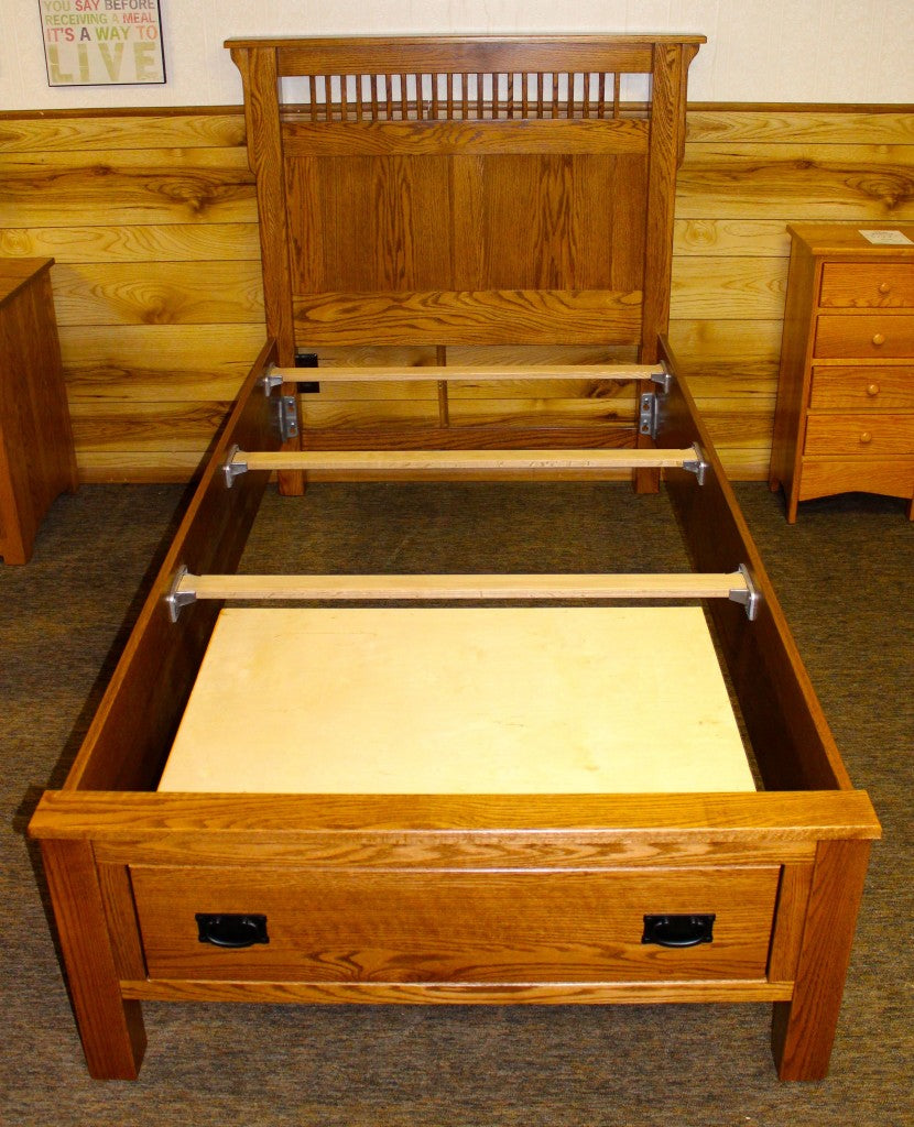 Deluxe Mission 1 Drawer Captain's Bed