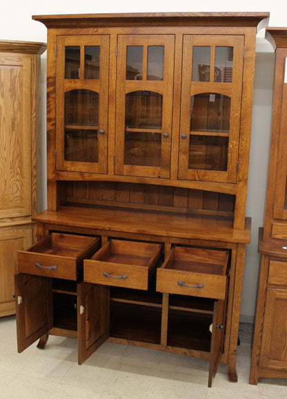 Vienna 56" 3-Door Hutch