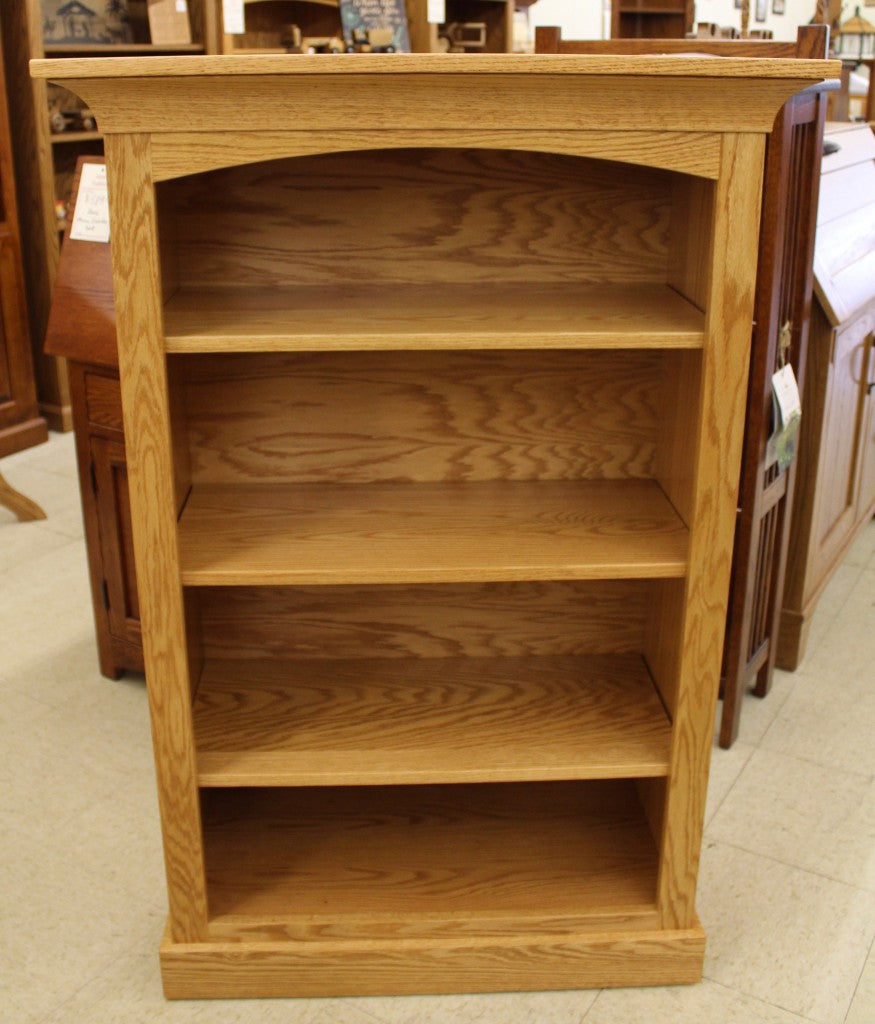 4′ Deluxe Mission Bookcase [32 1/2″ Wide]