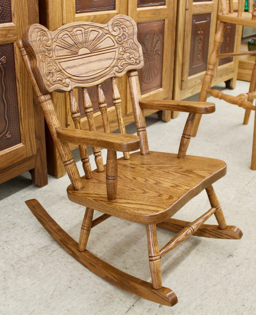 Sunburst Child’s Rocking Chair