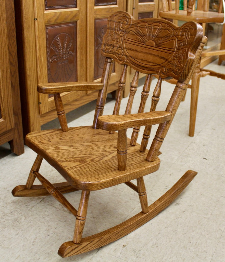 Sunburst Child’s Rocking Chair