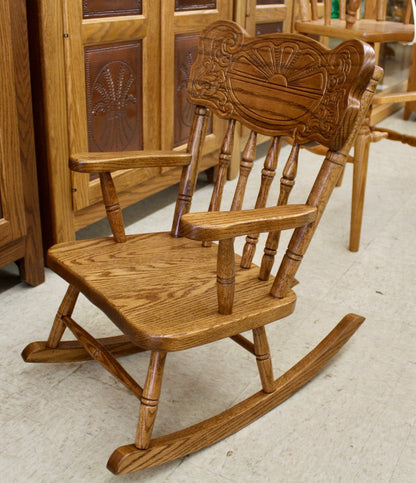 Sunburst Child’s Rocking Chair