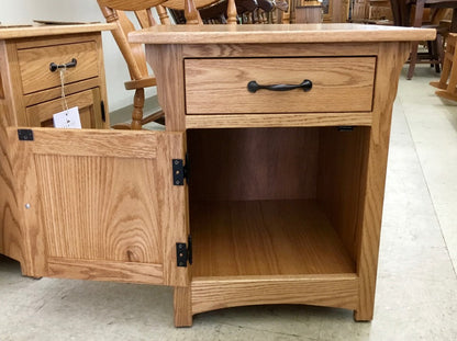 Mission 1-Door End Table