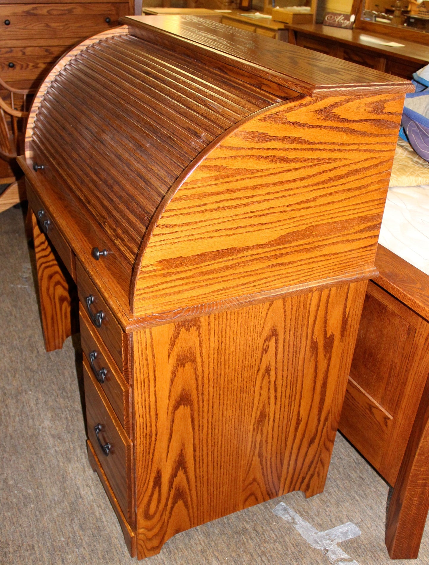 Essentials 42" Rolltop Desk