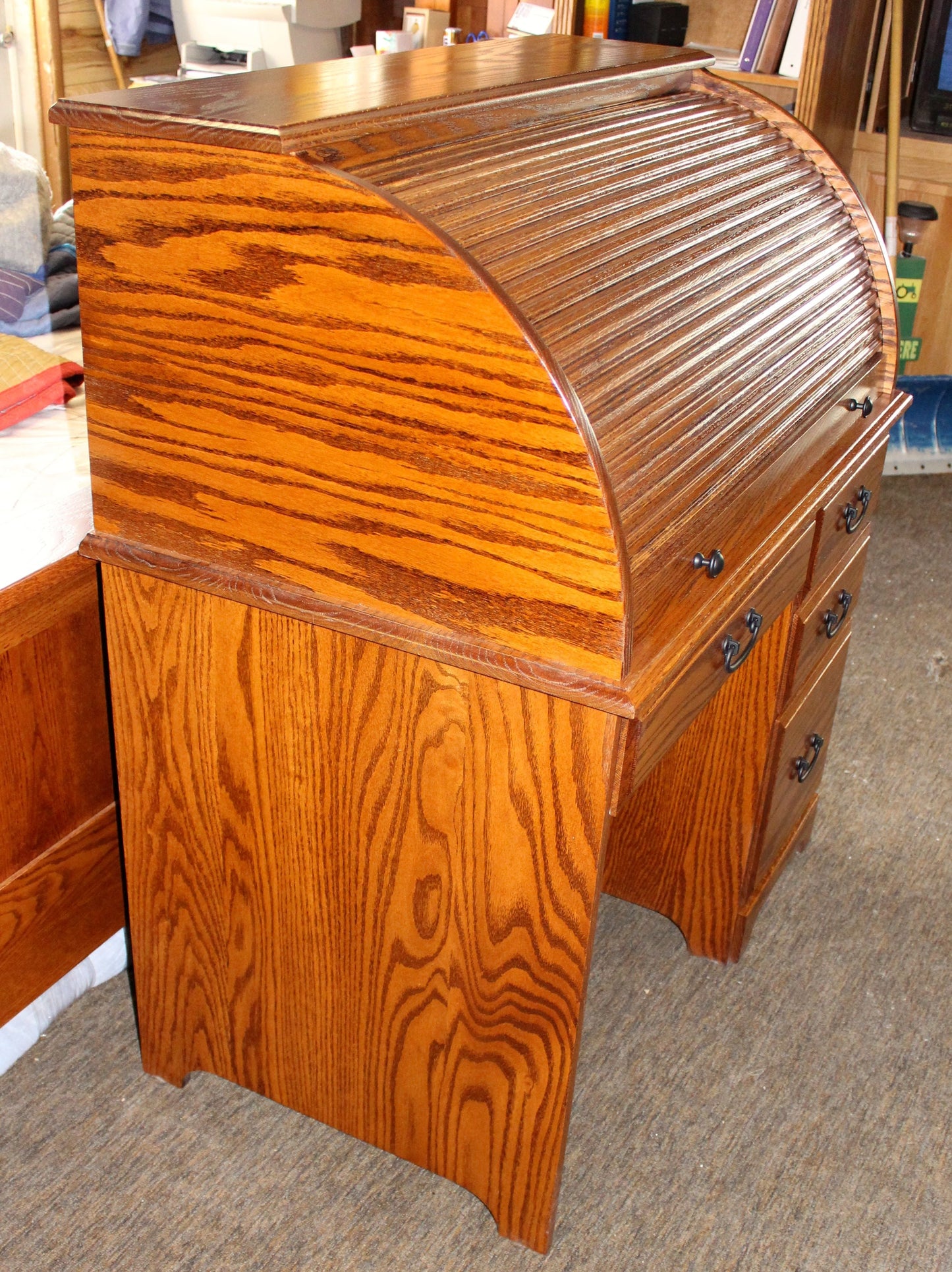 Essentials 42" Rolltop Desk
