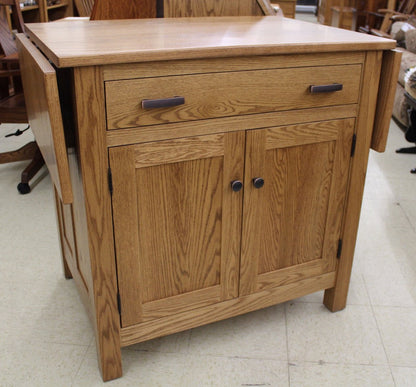 Brookline Mission Island with Drop Leaf Top