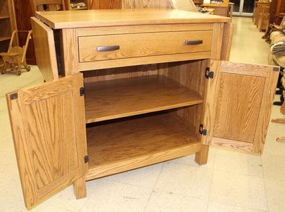 Brookline Mission Island with Drop Leaf Top