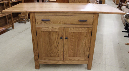 Brookline Mission Island with Drop Leaf Top