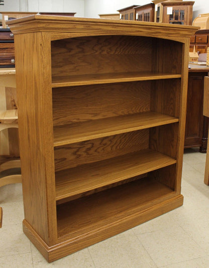 4′ Deluxe Traditional Bookcase [43 1/2″ Wide]