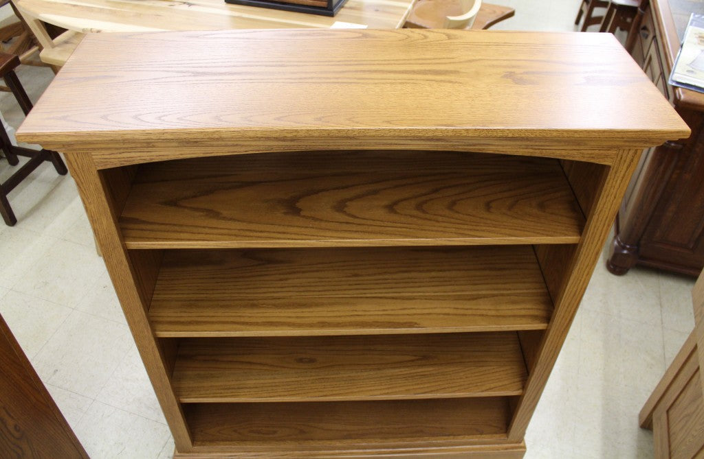 4′ Deluxe Traditional Bookcase [43 1/2″ Wide]