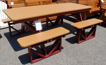 Poly 7′ Walk In Picnic Table