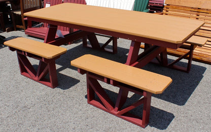 Poly 7′ Walk In Picnic Table
