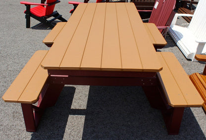 Poly 7′ Walk In Picnic Table