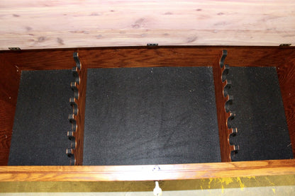 Gun Chest - Blanket Chest from the Outside, Gun Cabinet Inside