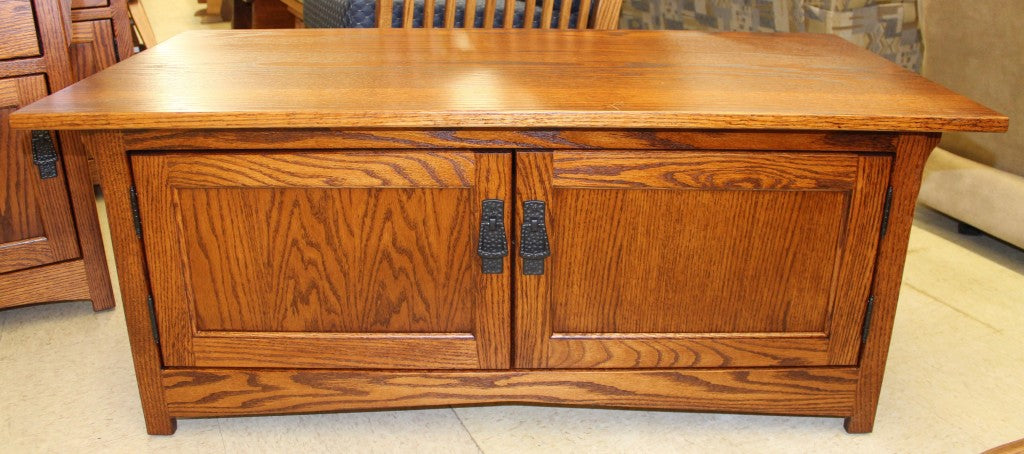 Salem Mission Enclosed Coffee Table - 44" W