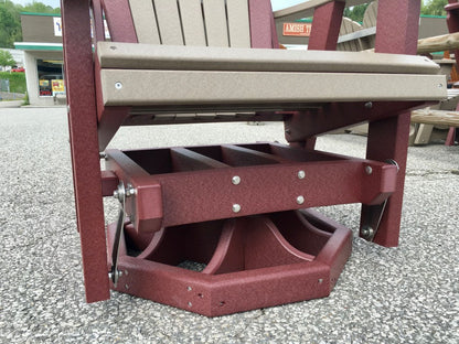 Poly 2′ Adirondack Swivel Glider