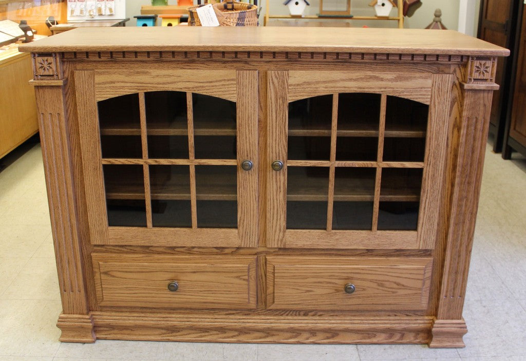 Deluxe Jumbo 50″ W x 36″ H TV Stand with Drawers