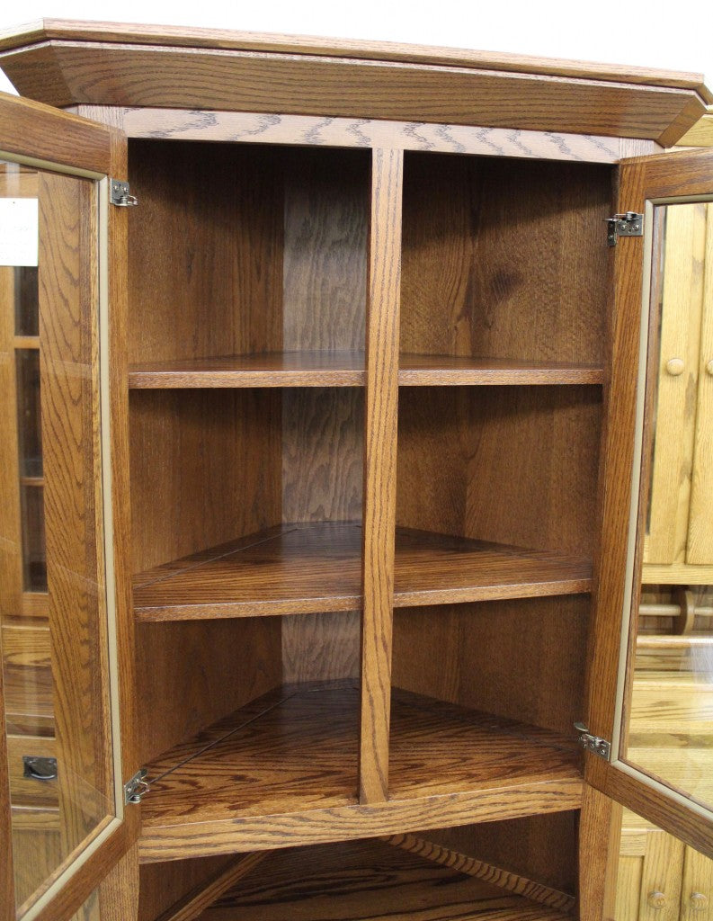 26″ Corner Shaker Hutch
