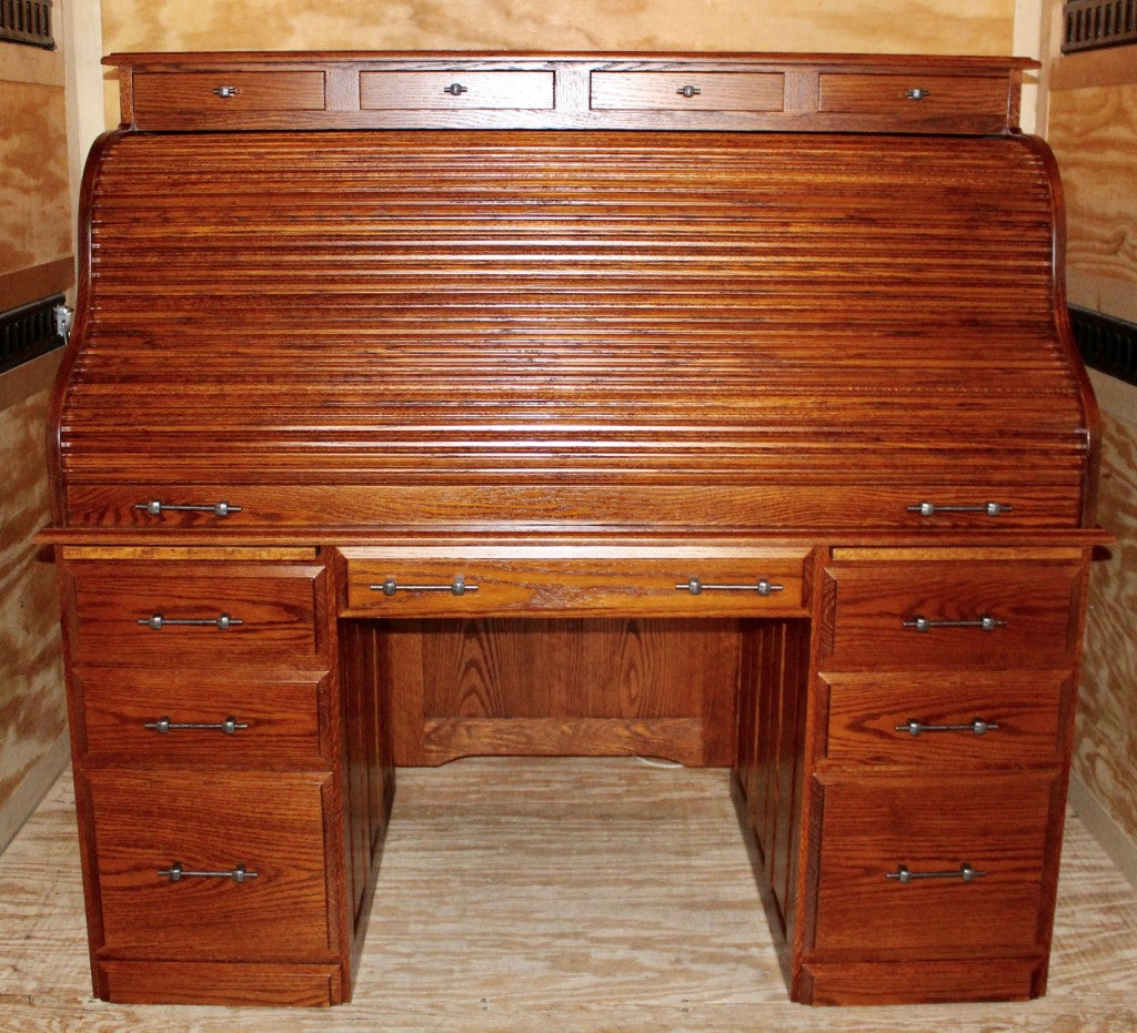 60″ Computer Deluxe Rolltop Desk