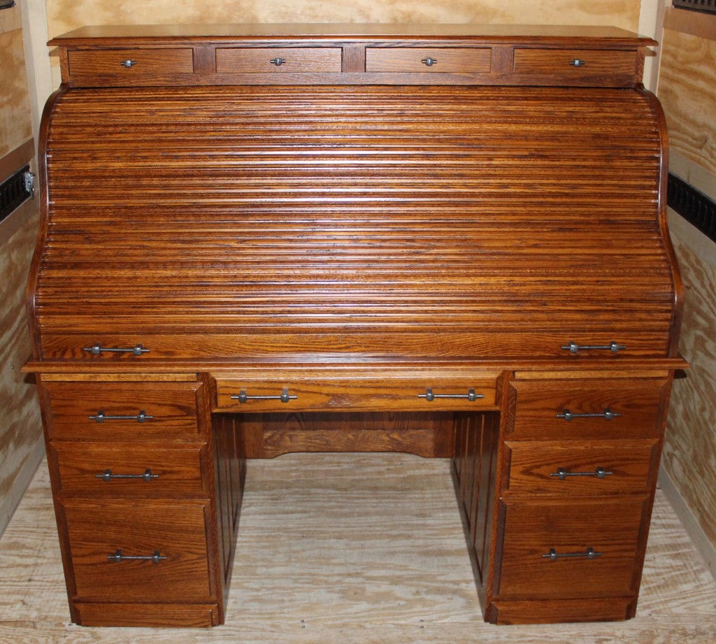 60″ Computer Deluxe Rolltop Desk