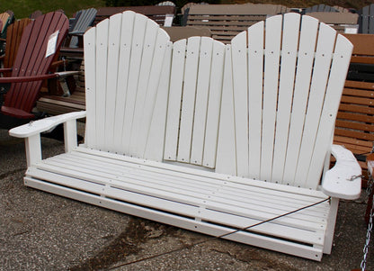 Poly 5′ Adirondack Swing with Fold Down