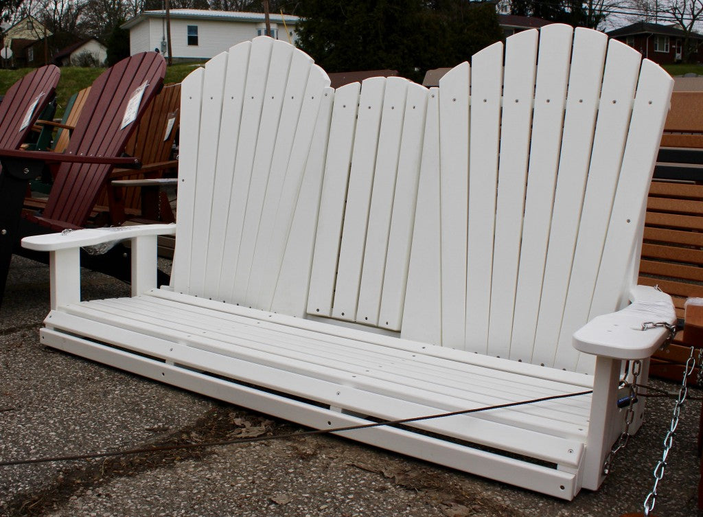 Poly 5′ Adirondack Swing with Fold Down