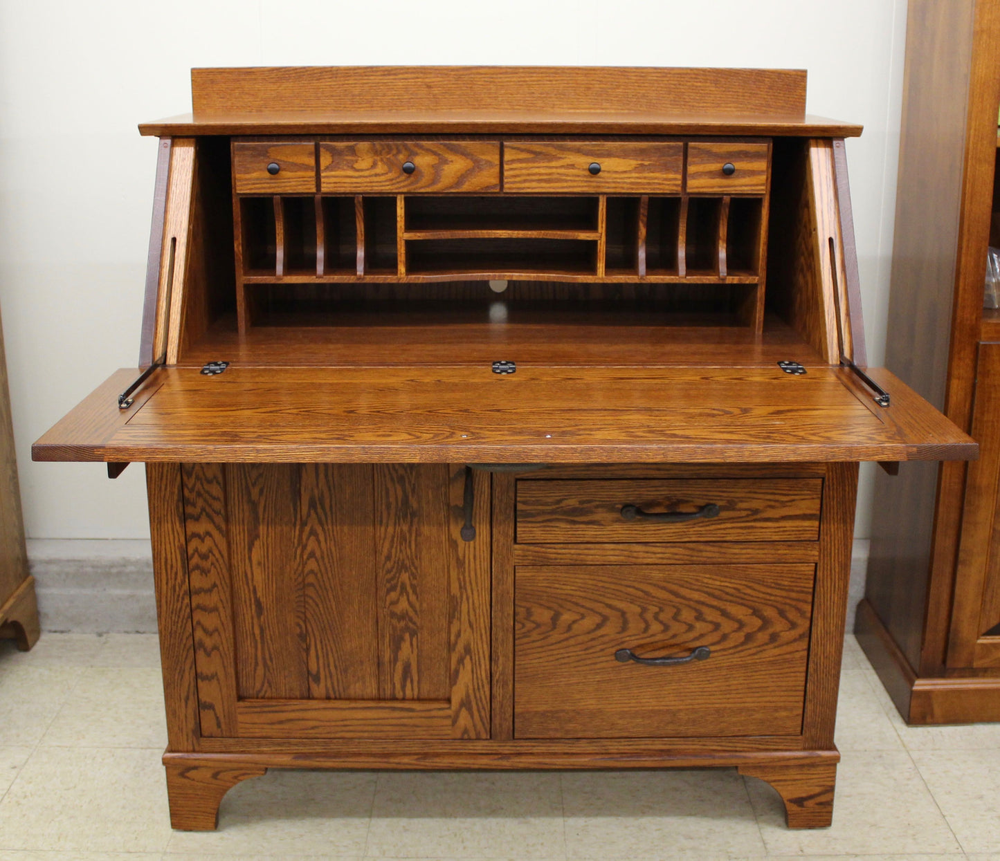 Deluxe Mission Secretary Desk 