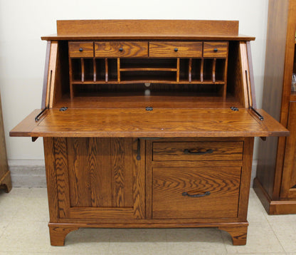 Deluxe Mission Secretary Desk 