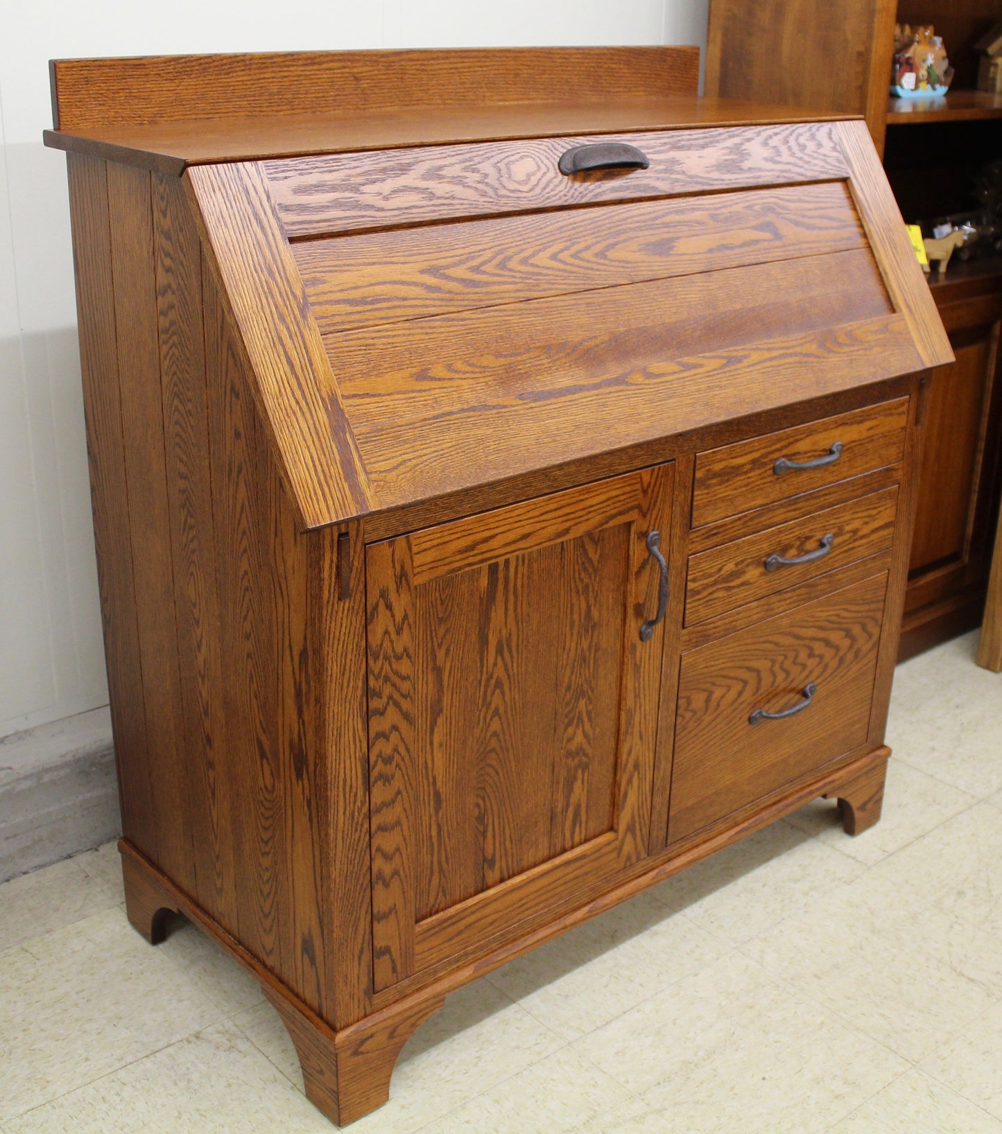 Deluxe Mission Secretary Desk 