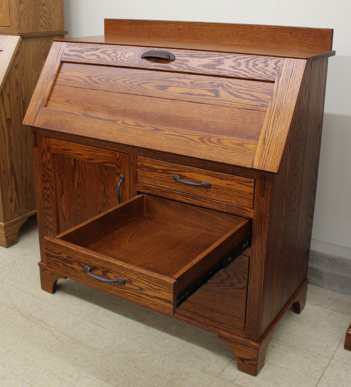 Deluxe Mission Secretary Desk 