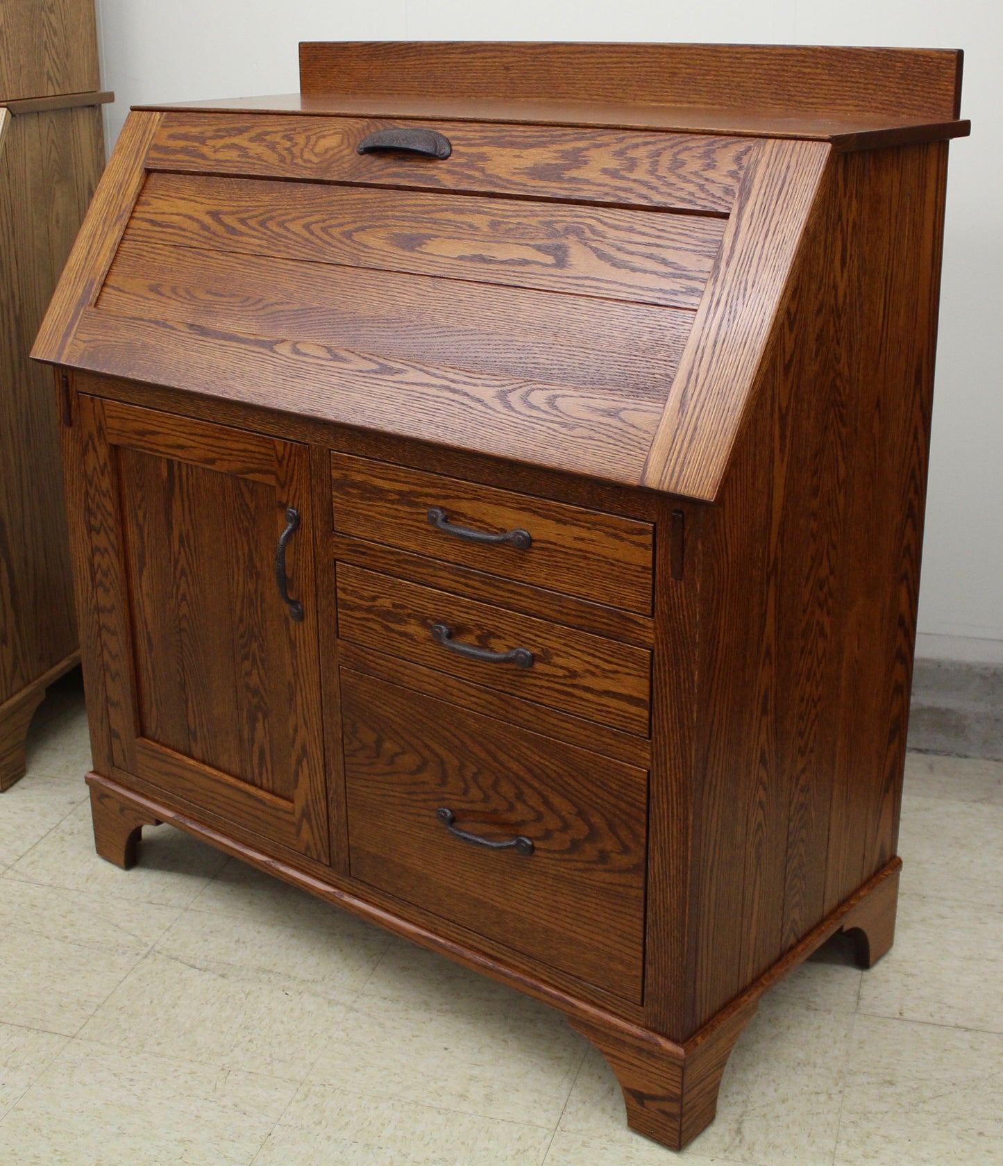 Deluxe Mission Secretary Desk 