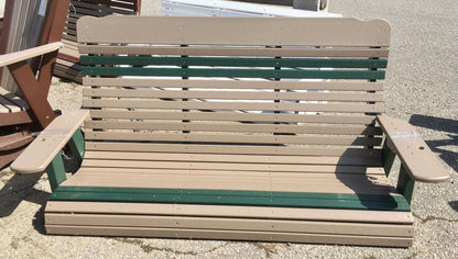 Poly Deluxe 5′ High Back Swing